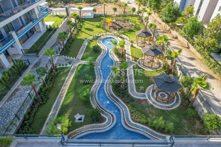 Apartamenty liniowe 3+1 w nowoczesnym kompleksie - Alanya, Kargicak 9