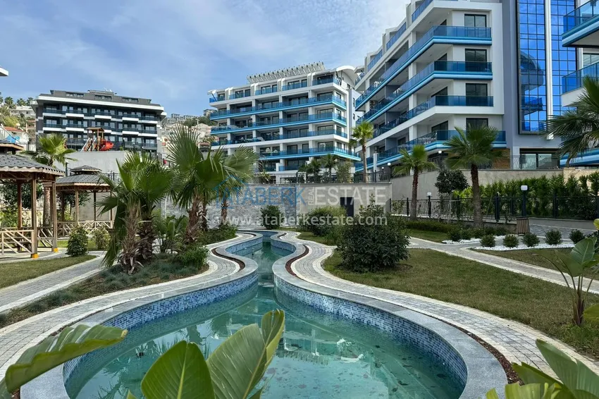 Apartamenty liniowe 3+1 w nowoczesnym kompleksie - Alanya, Kargicak 5