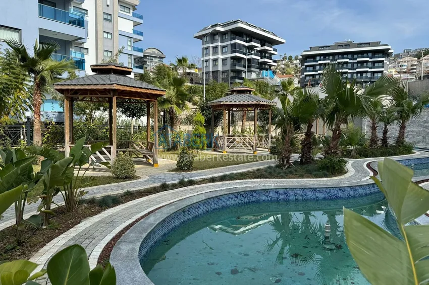 Apartamenty liniowe 3+1 w nowoczesnym kompleksie - Alanya, Kargicak 6