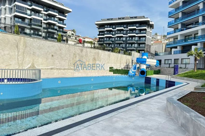Apartamenty liniowe 3+1 w nowoczesnym kompleksie - Alanya, Kargicak 7