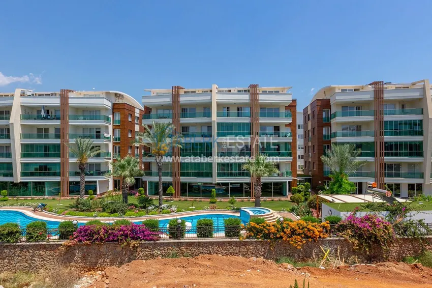1+1 umeblowane mieszkanie w Oba, Alanya - przeszklony balkon, 1. piętro 3