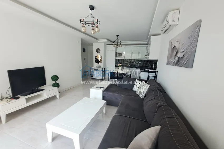 Kupuj 1+1 umeblowane mieszkanie w Oba, Alanya - przeszklony balkon, 1. piętro 3