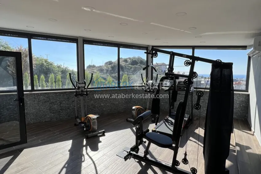 3+1 reverse duplex with fine finishing - Kargicak district, Alanya 9