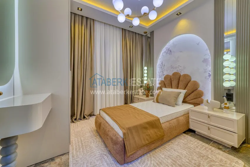 Purchase Luxury villa with pool and panoramic views — Alanya, Bektash. Suitable for citizenship 12