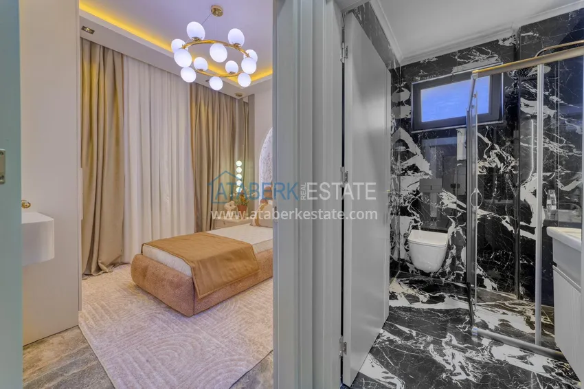 Purchase Luxury villa with pool and panoramic views — Alanya, Bektash. Suitable for citizenship 15
