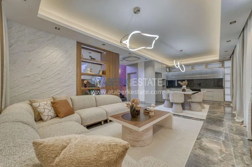 Purchase Luxury villa with pool and panoramic views — Alanya, Bektash. Suitable for citizenship 3