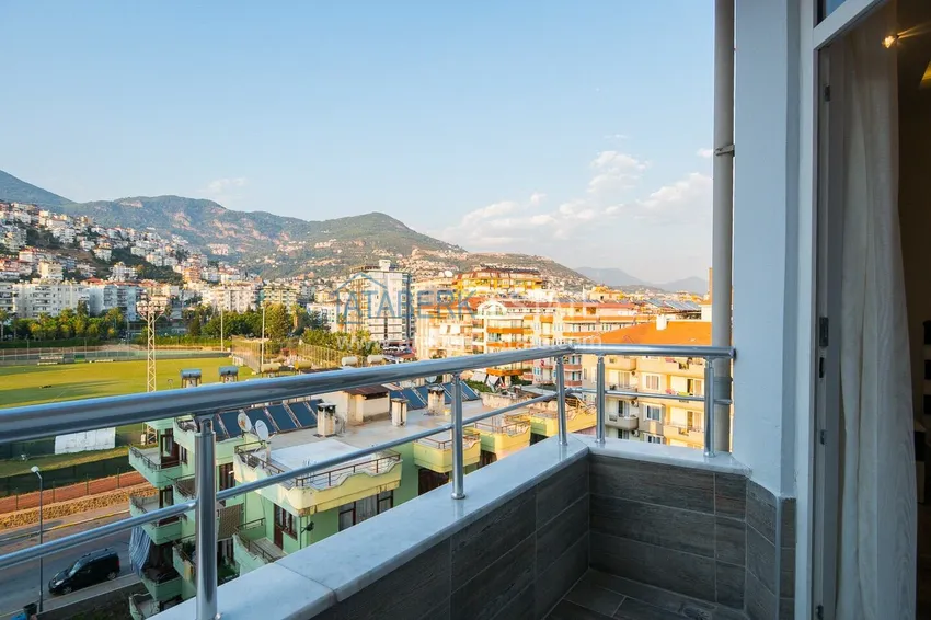 Purchase Ready-made housing in the center of Alanya, for a residence permit — a one-bedroom apartment with furniture and mountain views 18
