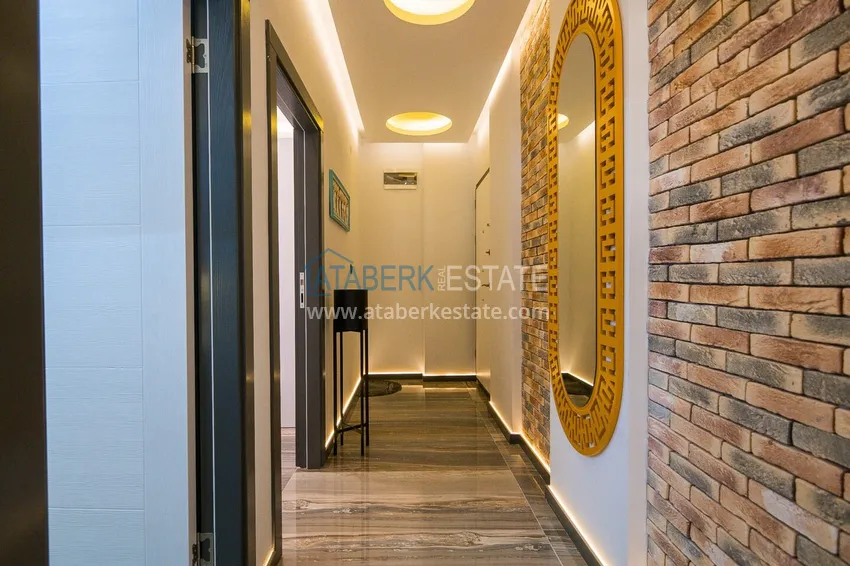 Purchase Ready-made housing in the center of Alanya, for a residence permit — a one-bedroom apartment with furniture and mountain views 2