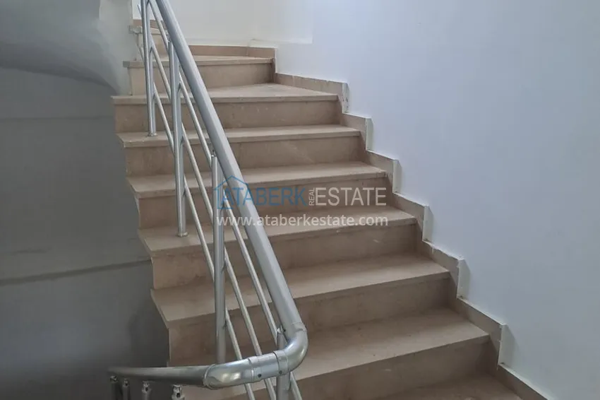 1+1 apartment with two balconies and fine finishing in Alanya, Avsallar district 12