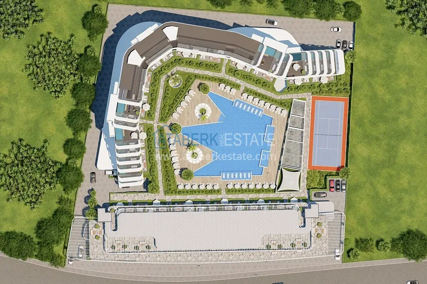 Elite 1+1 apartment with Smart Home system in Altintash — sale from an investor 17