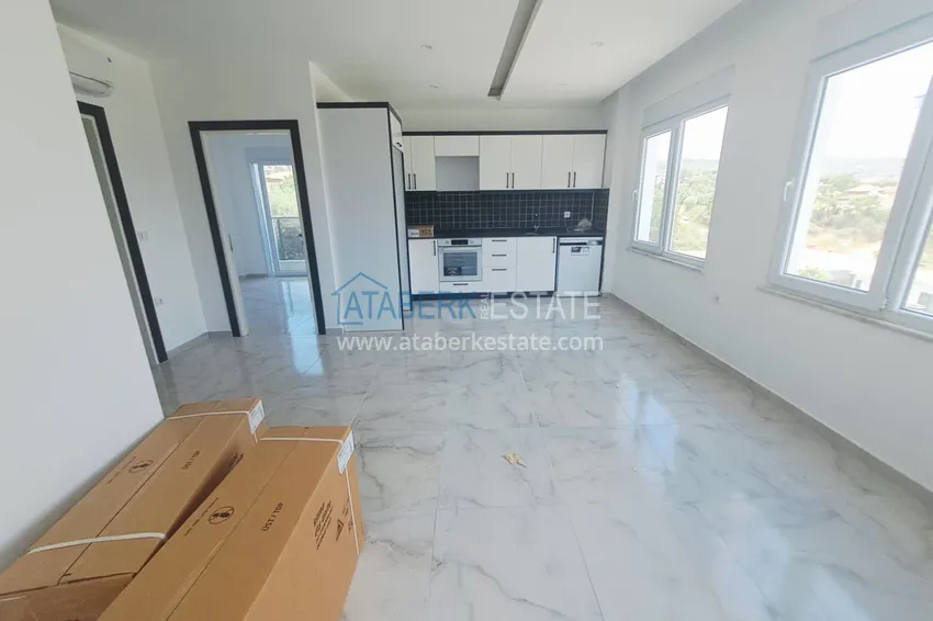 Purchase 1+1 apartment with two balconies and fine finishing in Alanya, Avsallar district 1