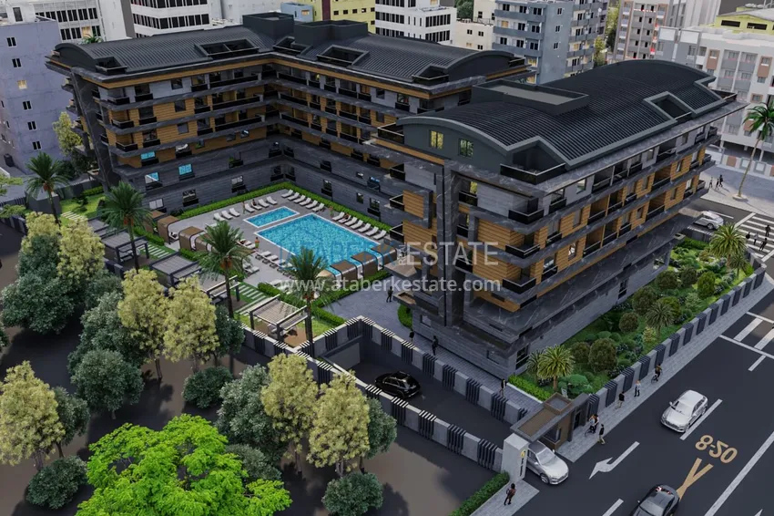 Liquid real estate under construction in Antalya - apartments for residence permits and citizenship 2