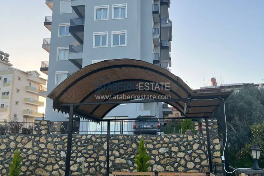 1+1 apartment with two balconies and fine finishing in Alanya, Avsallar district 5