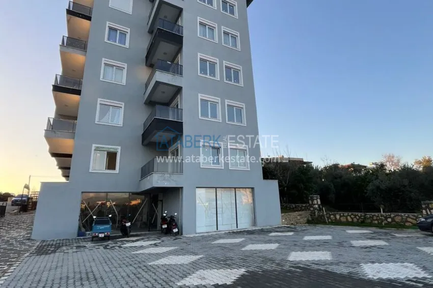 1+1 apartment with two balconies and fine finishing in Alanya, Avsallar district 7