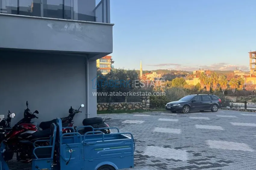 1+1 apartment with two balconies and fine finishing in Alanya, Avsallar district 8