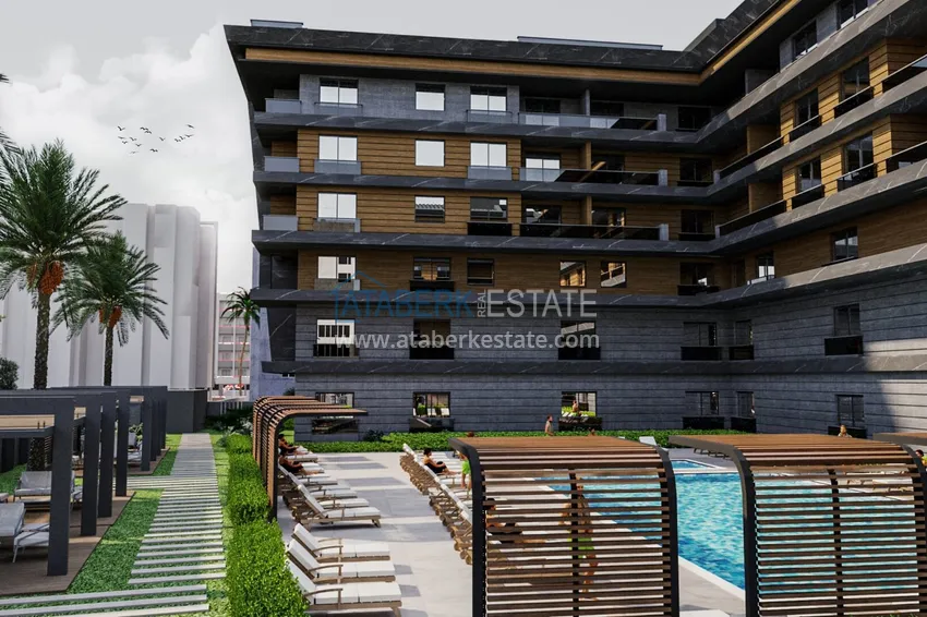 Liquid real estate under construction in Antalya - apartments for residence permits and citizenship 8