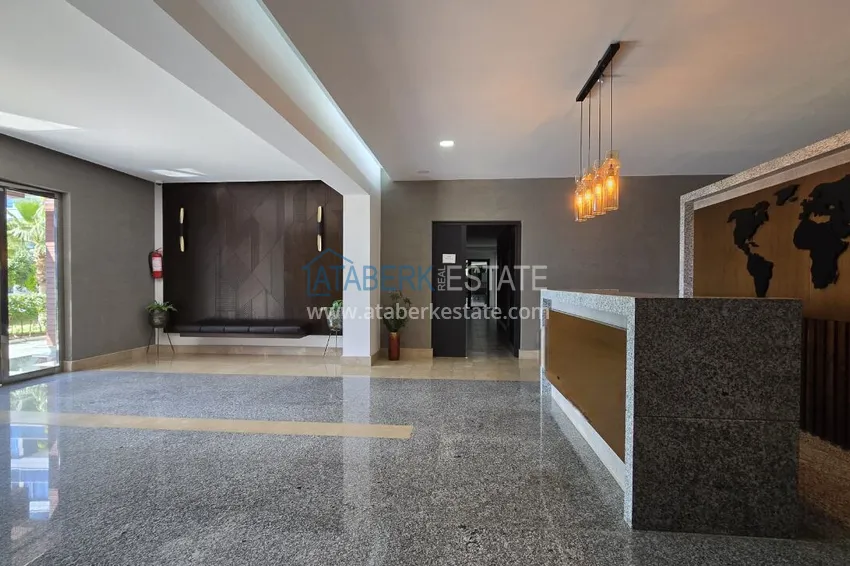 3+1 penthouse with private pool on the terrace in Kargicak - premium class and panoramic views 14 