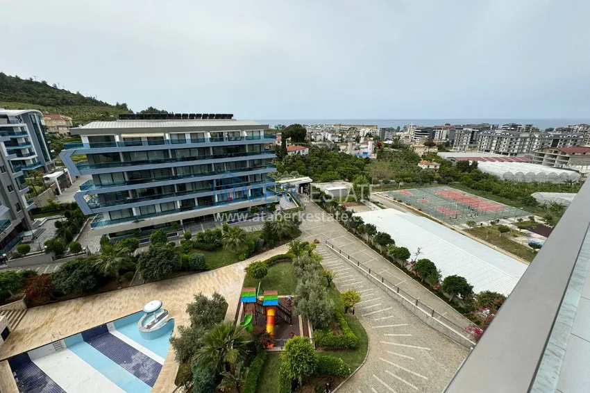 Purchase 2+1 penthouse with new furniture and panoramic views in Alanya, Kargicak district 22