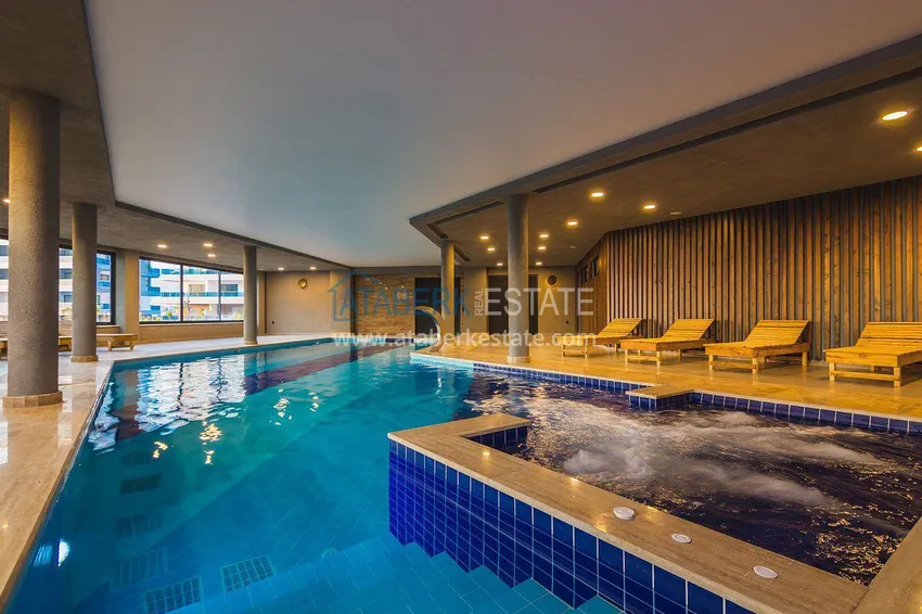 2+1 penthouse with new furniture and panoramic views in Alanya, Kargicak district 27