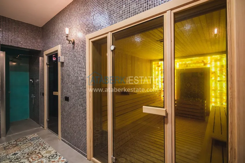 2+1 penthouse with new furniture and panoramic views in Alanya, Kargicak district 29