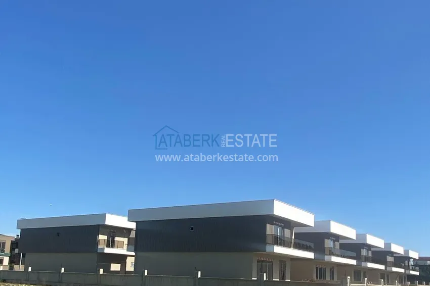 Modern villas in the mountainous region of Antalya — Dosemealti, under construction 7