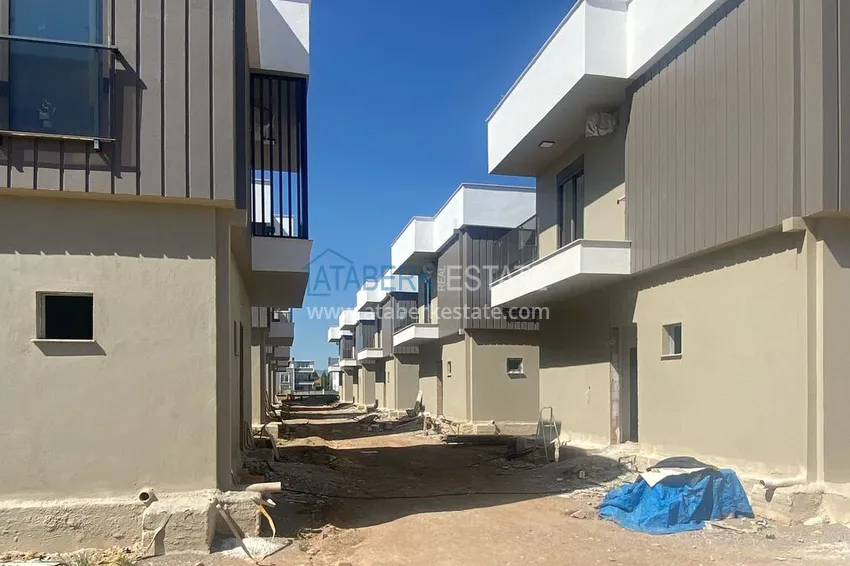 Modern villas in the mountainous region of Antalya — Dosemealti, under construction 9
