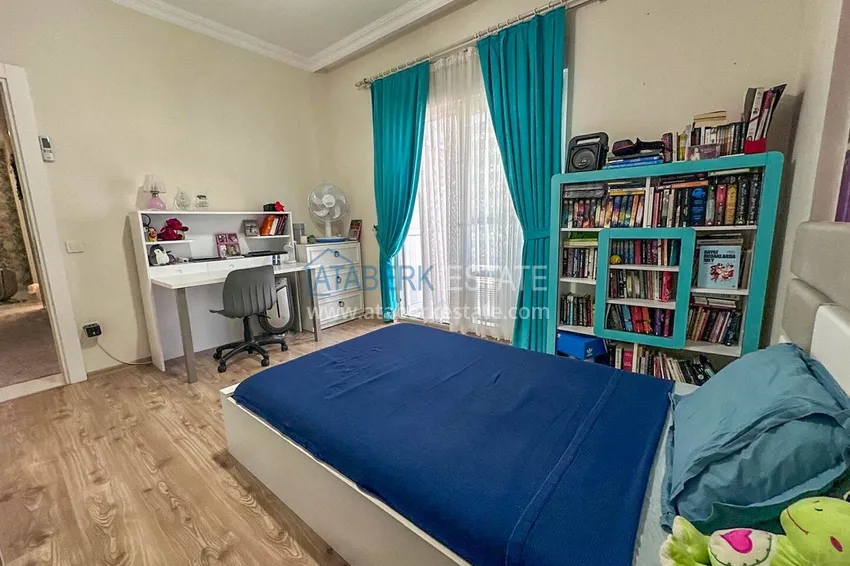 Purchase Stylish 3+1 linear apartment in the heart of Oba. Real estate under residence permit and citizenship 18 