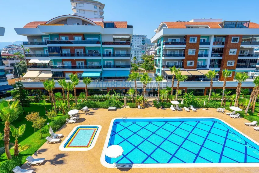 Stylish 3+1 linear apartment in the heart of Oba. Real estate under residence permit and citizenship 6 