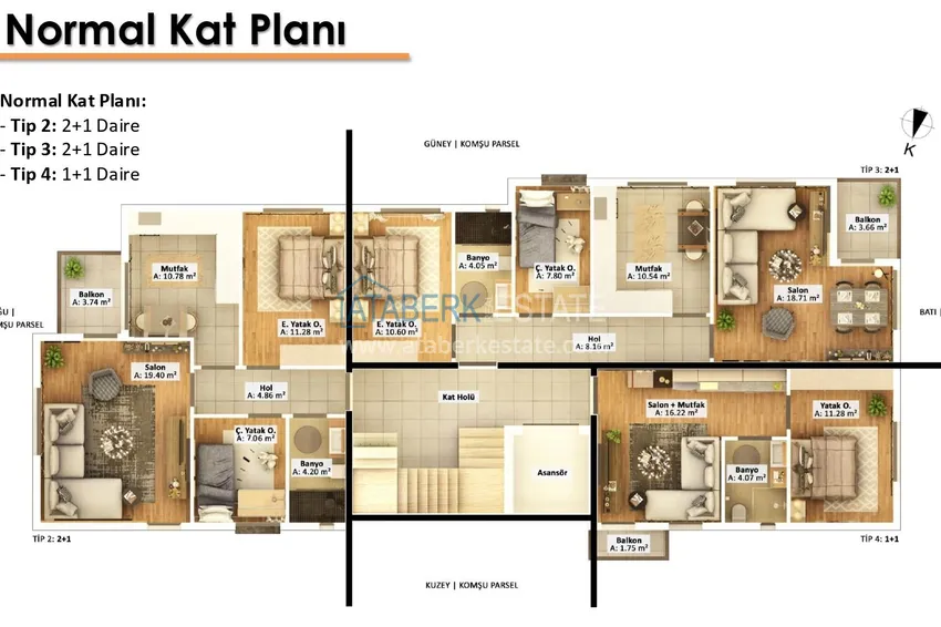 Buy cheap Investment property — a complex under construction in Antalya, Muratpasa 2 