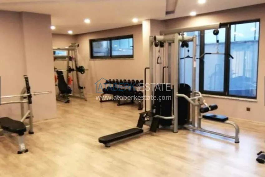 Apartament 2+1 z oddzielną kuchnią i przeszklonym balkonem w centrum Alanyi — meble odpowiednie na zezwolenie na pobyt 17