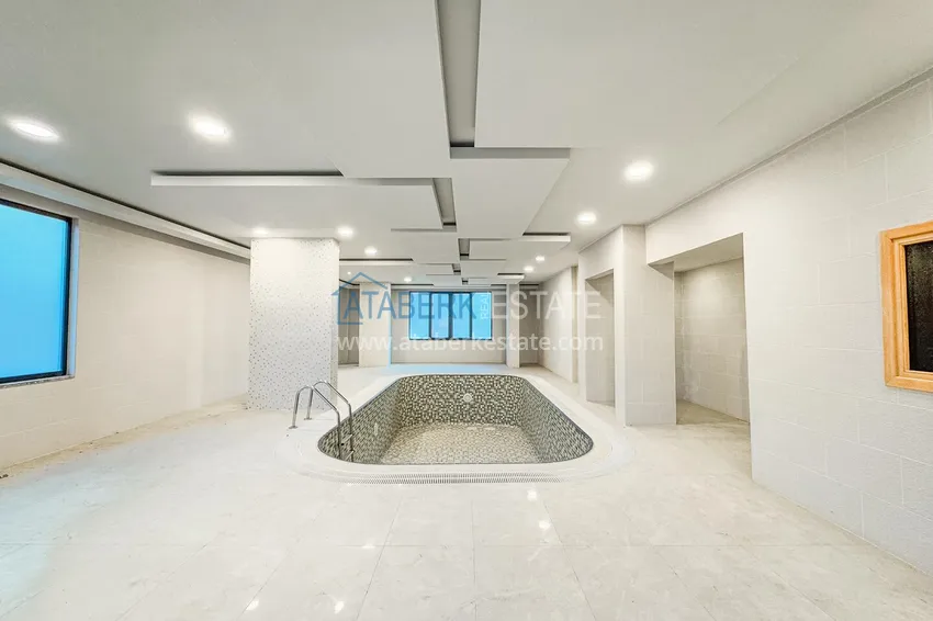 Apartament 2+1 z oddzielną kuchnią i przeszklonym balkonem w centrum Alanyi — meble odpowiednie na zezwolenie na pobyt 18