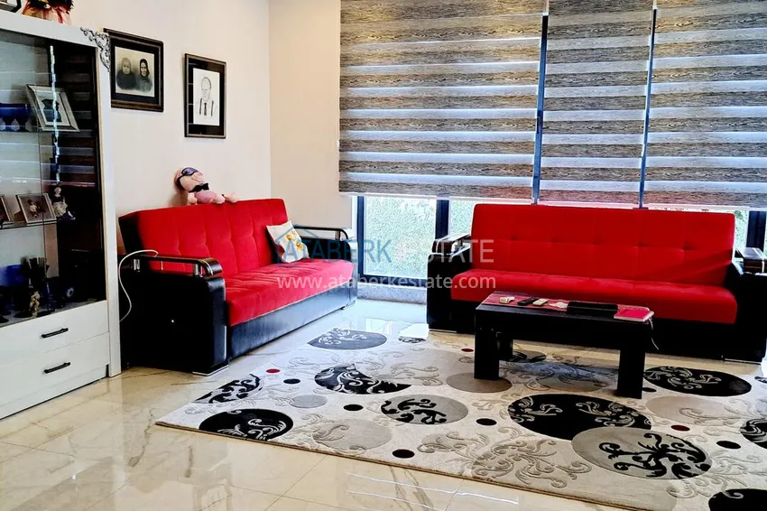 Kupuj Apartament 2+1 z oddzielną kuchnią i przeszklonym balkonem w centrum Alanyi — meble odpowiednie na zezwolenie na pobyt 5