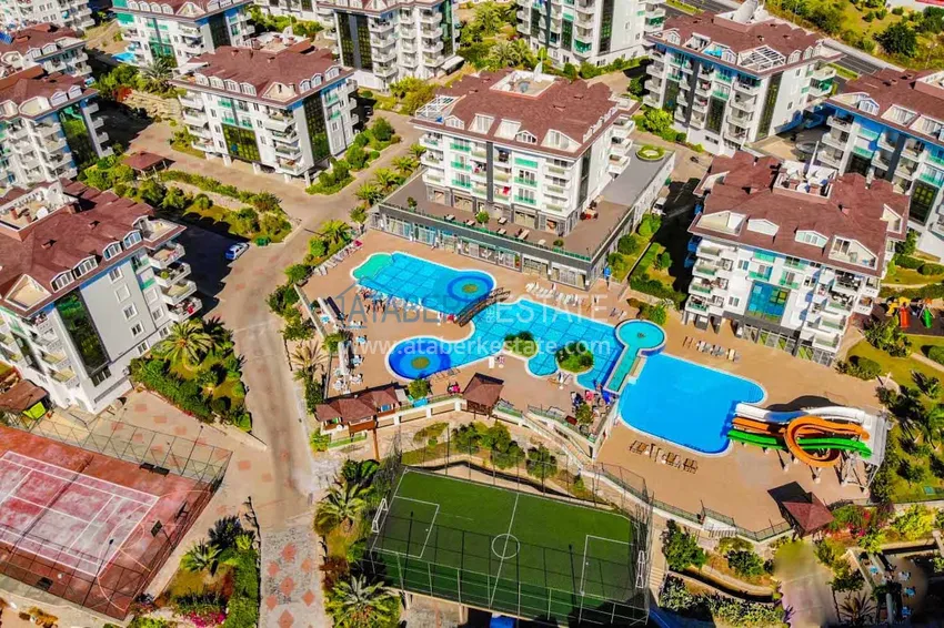 Furnished 1+1 apartment in a premium residence in Oba — 70 m2, south orientation 2 