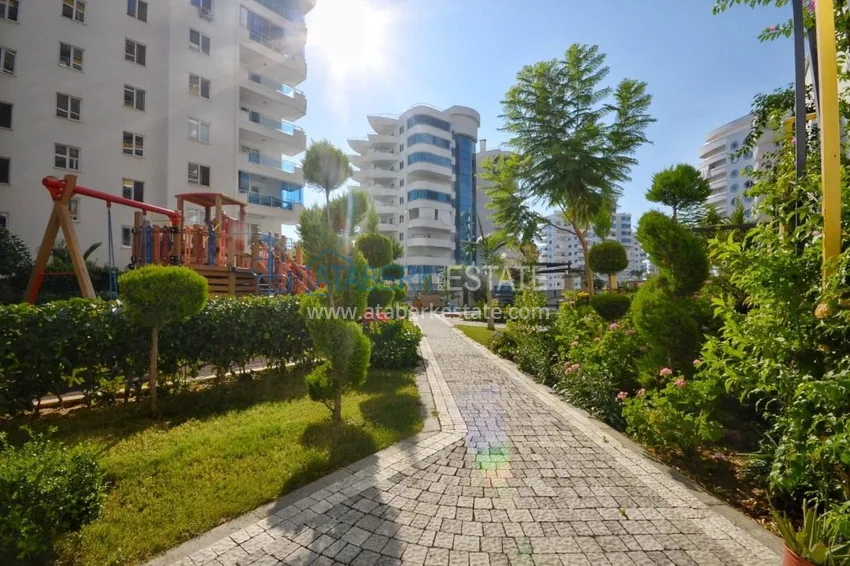 2+1 apartment with furniture and partial sea view in Mahmutlar — sale from owner 6 