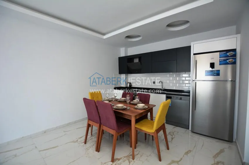 Purchase 2+1 apartment with furniture and partial sea view in Mahmutlar — sale from owner 6 