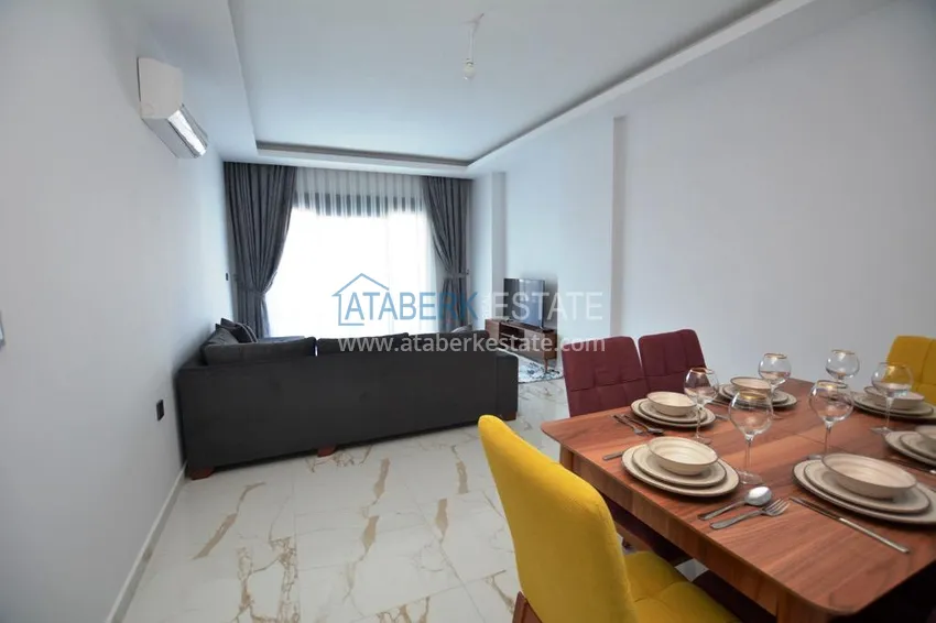 Purchase 2+1 apartment with furniture and partial sea view in Mahmutlar — sale from owner 9 