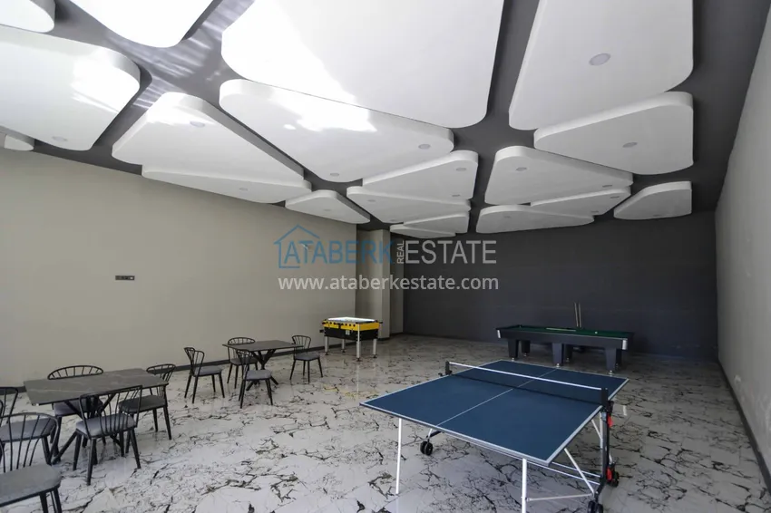 2+1 apartment with furniture, glazed balcony and sea view in the center of Mahmutlar, Alanya 20 