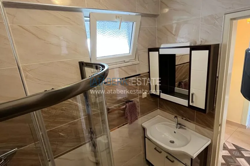 Purchase Furnished 1+1 apartment in the center of Alanya, for a residence permit — Cleopatra beach area 8 