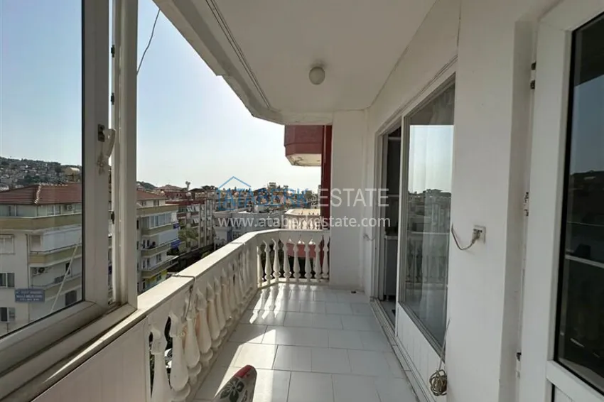 Purchase 2+1 apartment with a residence permit in the center of Alanya — furniture, view of the fortress 11 