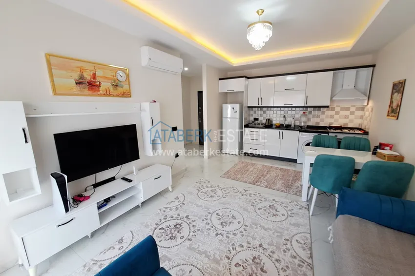 Kupuj Apartament 1+1 od właściciela w Alanya, Mahmutlar - z widokiem na góry, „pod klucz” 4 