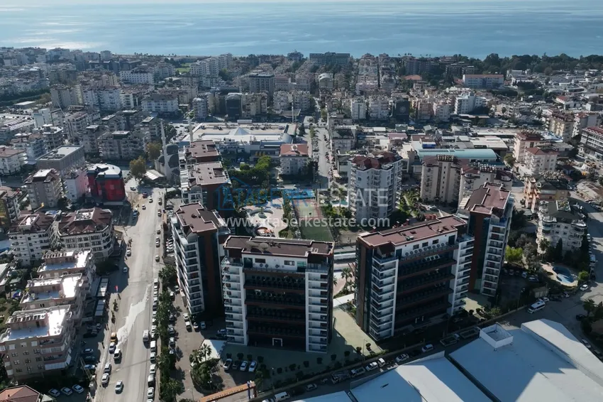 2+1 apartment in Alanya, Cikcilli district - from the owner, a prestigious complex 2