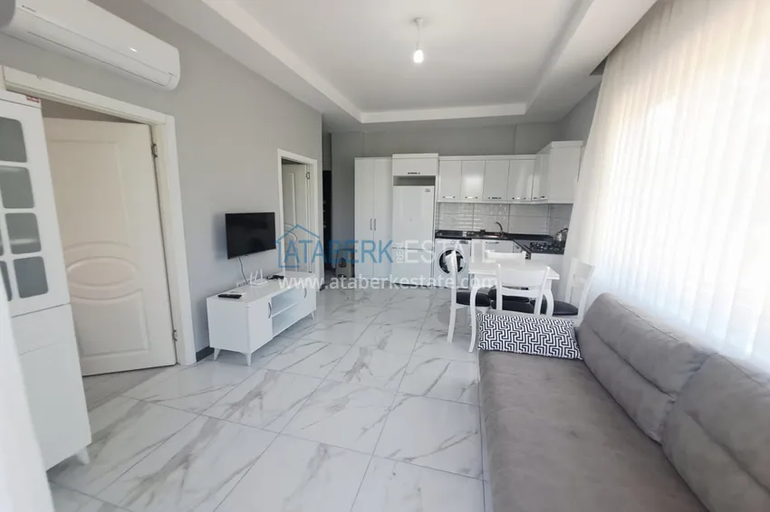 Purchase Cozy 1+1 apartment with new furniture and a view of a pine forest — Avsallar, Alanya 5