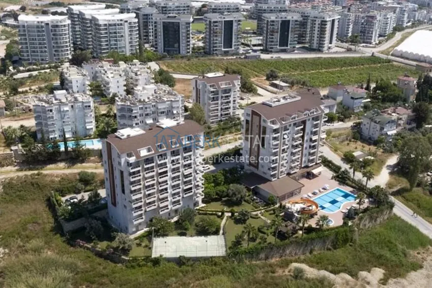 Umeblowane mieszkanie 2+1 w Avsallar — w rezydencji z prywatną plażą 3