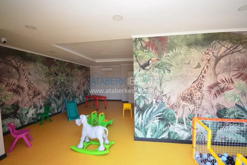 New 1+1 apartments with mountain views in Mahmutlar — primary real estate in Alanya 14