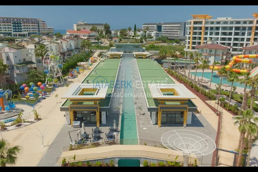 4+1 garden duplex with citizenship in a premium resort resort — Turkler, Alanya 32