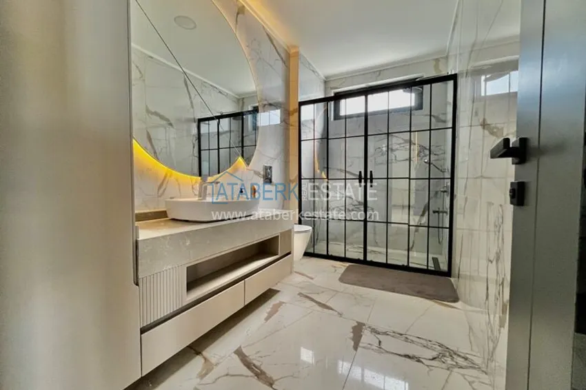 Purchase Elite triplex villa 4+2 in Alanya, Kargicak district — furnished and with private pool 12
