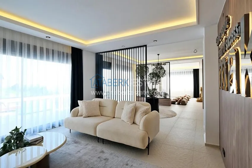 Purchase Luxury private villa with panoramic views in Alanya, Bektash district — for citizenship 6 