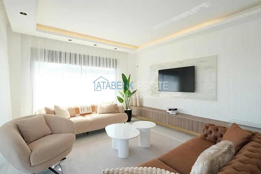 Purchase Luxury private villa with panoramic views in Alanya, Bektash district — for citizenship 12 