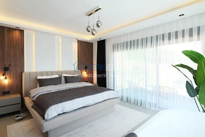 Purchase Luxury private villa with panoramic views in Alanya, Bektash district — for citizenship 30 