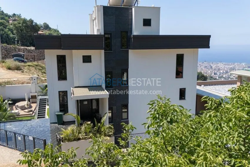 Luxury private villa with panoramic views in Alanya, Bektash district — for citizenship 3 